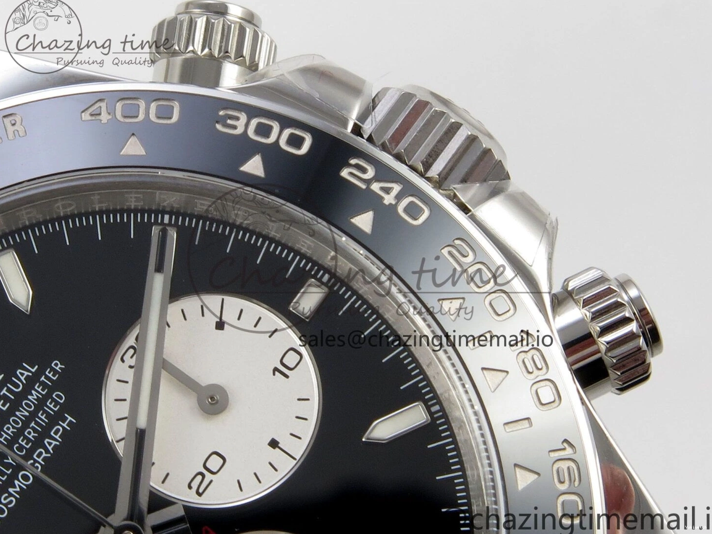 Dial 1:1 Daytona Bracelet Custom on Edition SS PPM4132 904L Le 126529 Modded Best  White Mans CLEAN Custom 0119